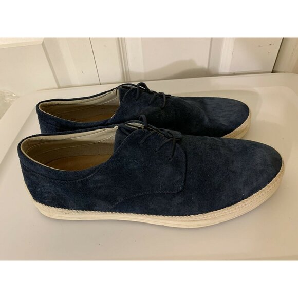 Aldo Men’s Sz 12 Shoes Lace Up‎ Oxfords Dark Blue Suede Leather main image 6